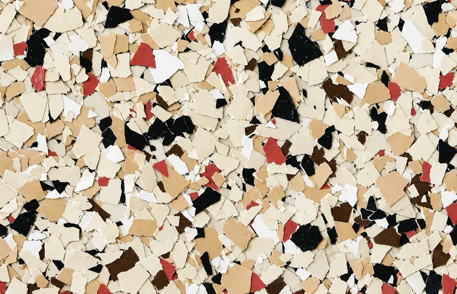 Autumn 2 flake floor color sample
