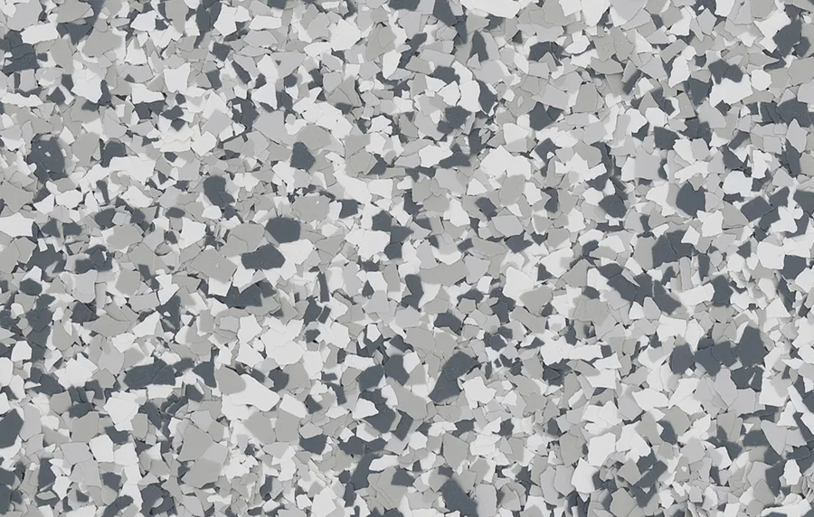 Gravel flake floor color sample